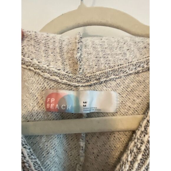 Free People Beach CRUEL SUMMER Jumper Jumpsuit Hoodie SIZE MEDIUM - Picture 4 of 5